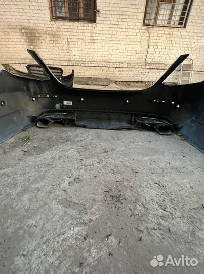 Задний бампер на Мерседес w213