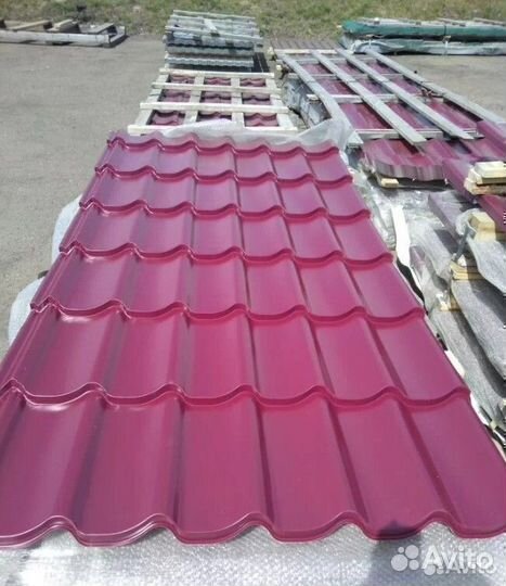 Металлочерепица. Фальцевая кровля