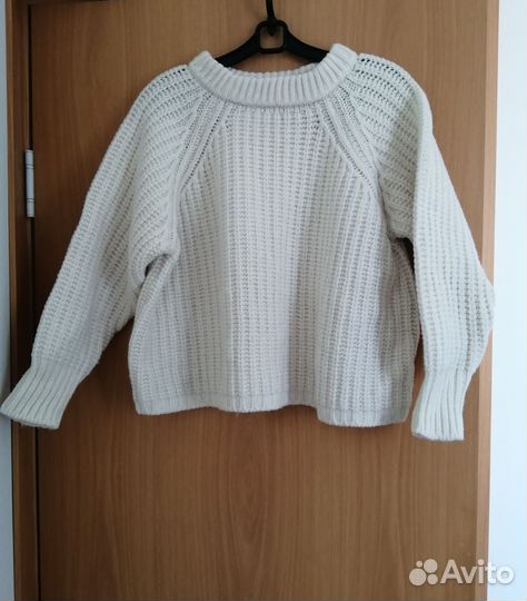 Свитер женский Aim clo оверсайз молочный