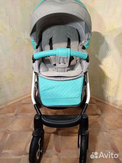 Коляска 3 в 1 adamex barletta eco