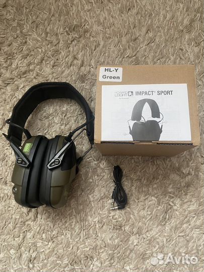 Активные наушники howard leight impact sport