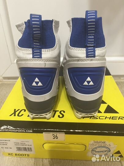 Лыжные ботинки fischer 36