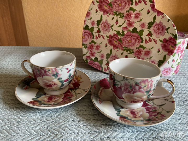 Сервиз чайный 2 пары