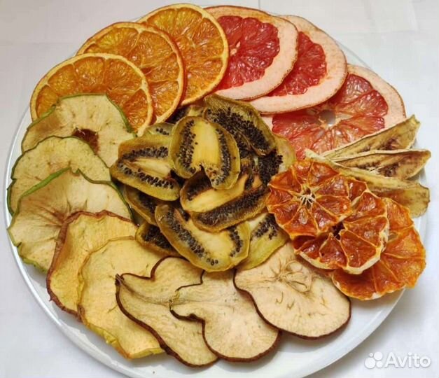 Сухофрукты, Фруктовые чипсы, снеки