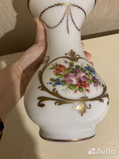 Ваза опаловое стекло