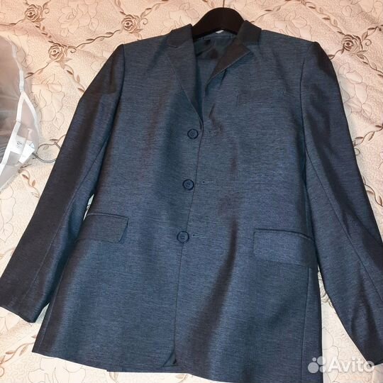 Серый пиджак мальчику Бефо 36-158