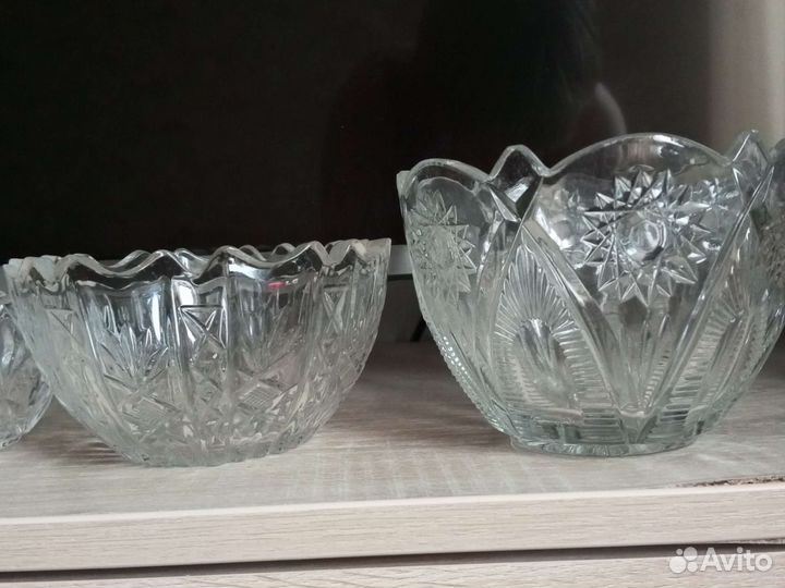 Хрустальная конфетница