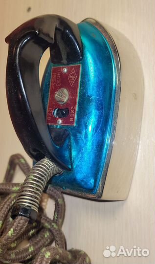 Утюг дорожный. СССР. 65г. Рабочий