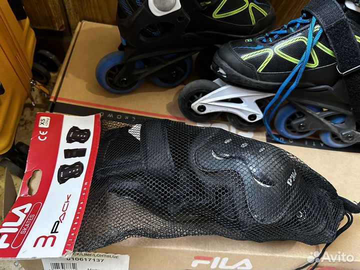 Роликовые коньки fila wizy