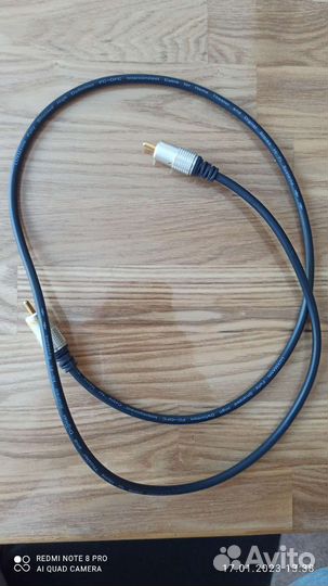 Кабели межблочные,цифровые,коаксиальные, 1RCA-1RCA