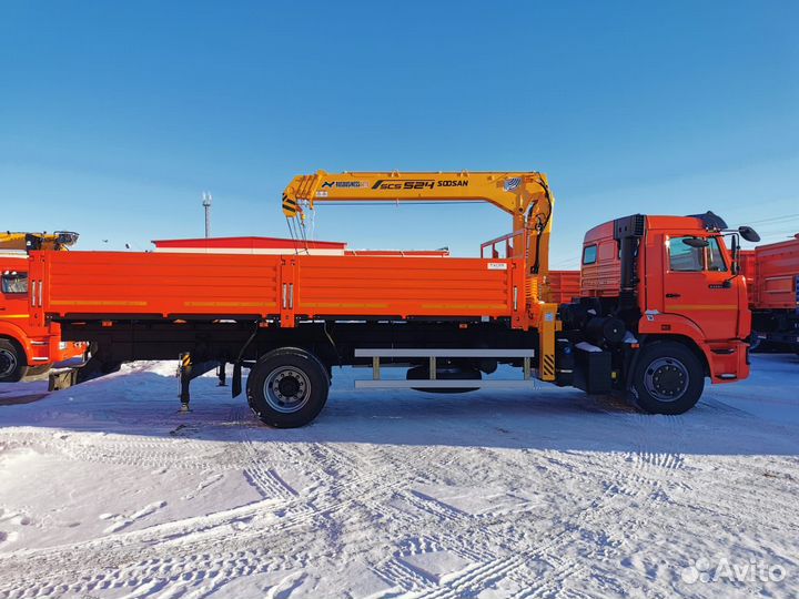 КамАЗ 43253-2010-69 с КМУ, 2023