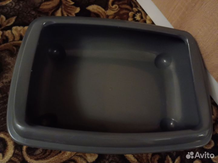 ZooM туалет для кошек с рамкой, глубокий