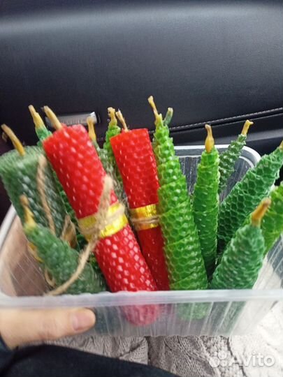 Свечи из вощины