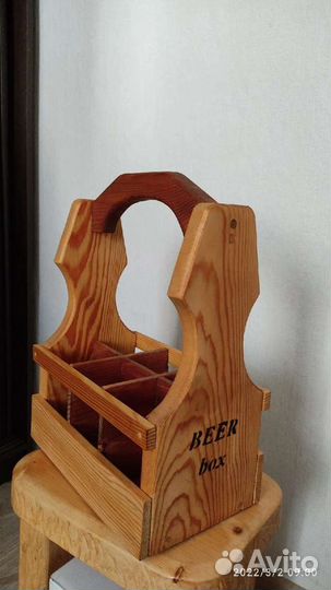 Деревянный ящик для пива