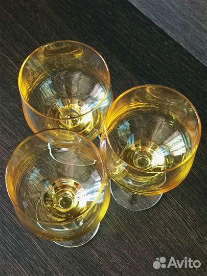 Фужеры, стеклянные бокалы СССР