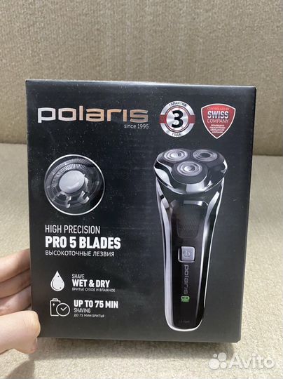 Бритва электрическая Polaris