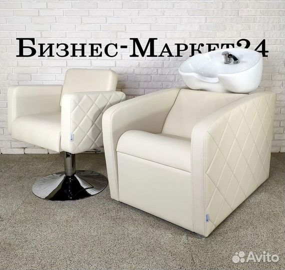 Парикмахерское кресло Prestige 2 cream 2 DL-2715