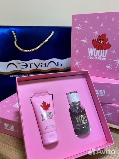 Подарочный набор для женщин Dsquared2 Wood