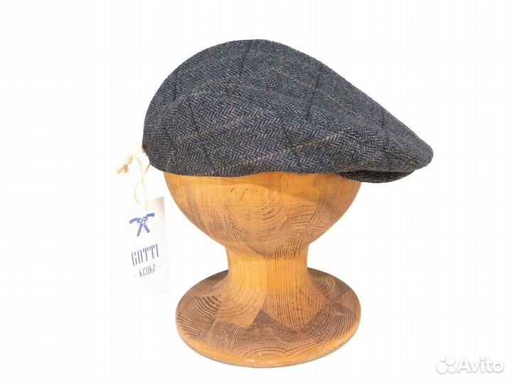 Твидовая кепка восьмиклинка