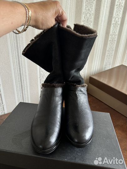 Зимние полусапожки Италия
