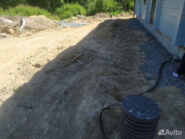 Дренаж участка