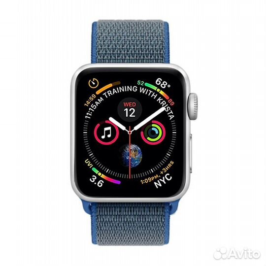 Нейлоновый ремешок на липучке для Apple Watch