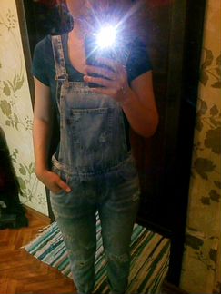 Комбинезон джинсовый (новый)