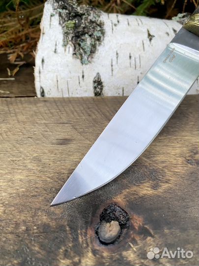 Нож охотничий кованый х12 мф