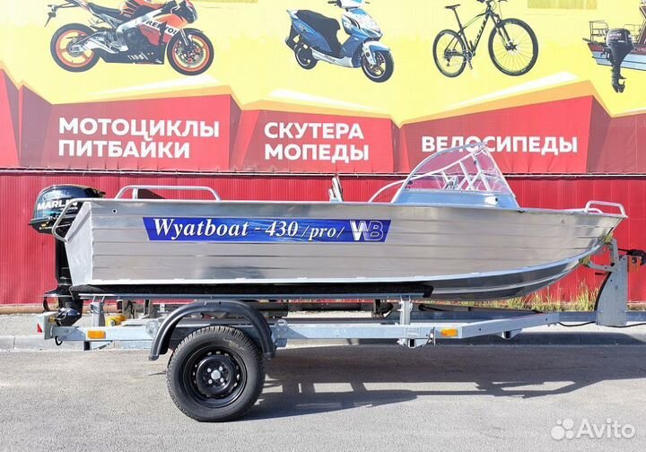 Комплект WyatBoat 430 PRO и Marlin MP 30 awrs