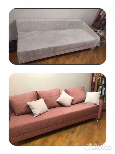 Реставрация, перетяжка и ремонт мебели на дому