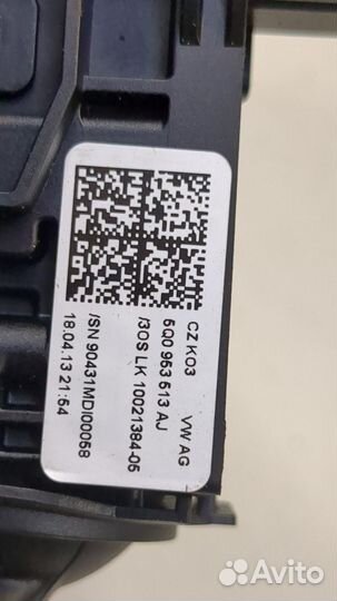 Переключатель поворотов и дворников Volkswagen Gol