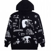 Худи Fucking Awesome Distortion Hoodie Black AOP