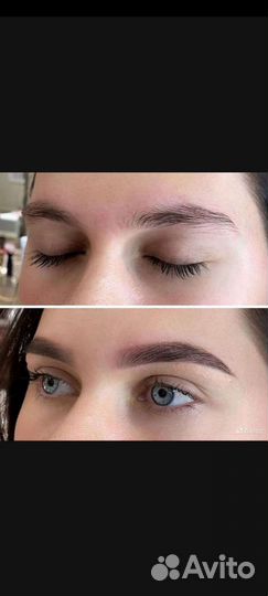 Ламинирование и окрашивание ресниц и бровей