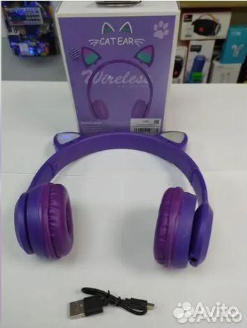 Беспроводные Наушники cat ear
