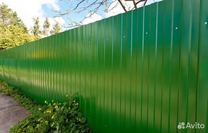 Профнастил С8 (все цвета/цинк)