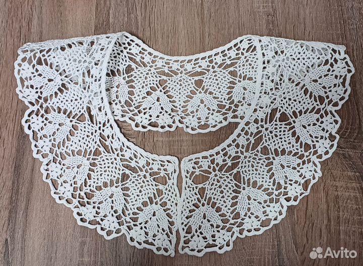 Вязанный воротник