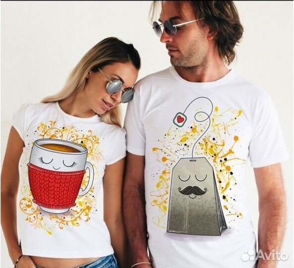 Футболки для влюбленных