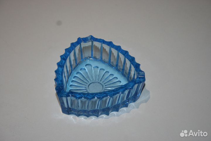 Пепельница СССР стекло