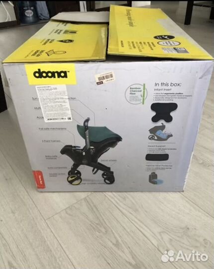 Коляска автолюлька doona