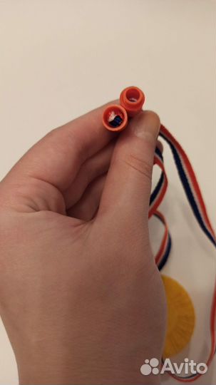 Медаль чемпиона Well done со шнурком