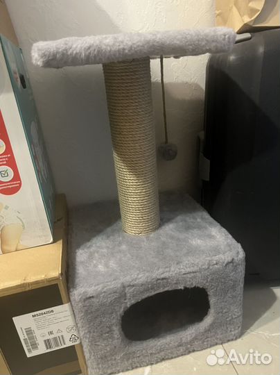 Когтеточка домик для кошки