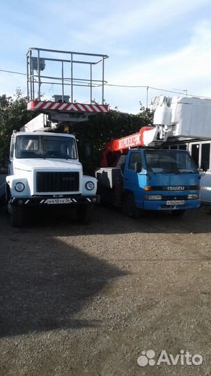 Услуги автовышки,ямобура аренда,бурение