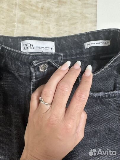 Шорты джинсовые zara