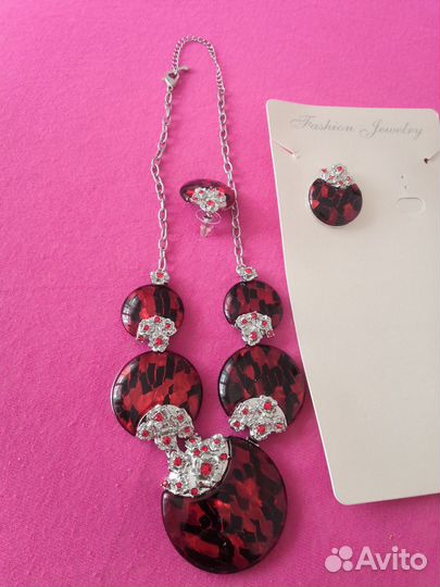 Бижутерия комплект новый