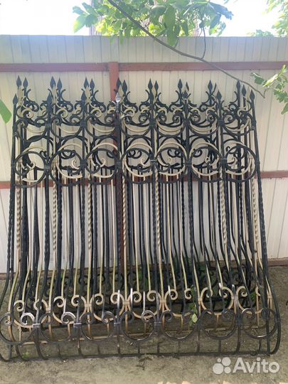 Ворота кованые