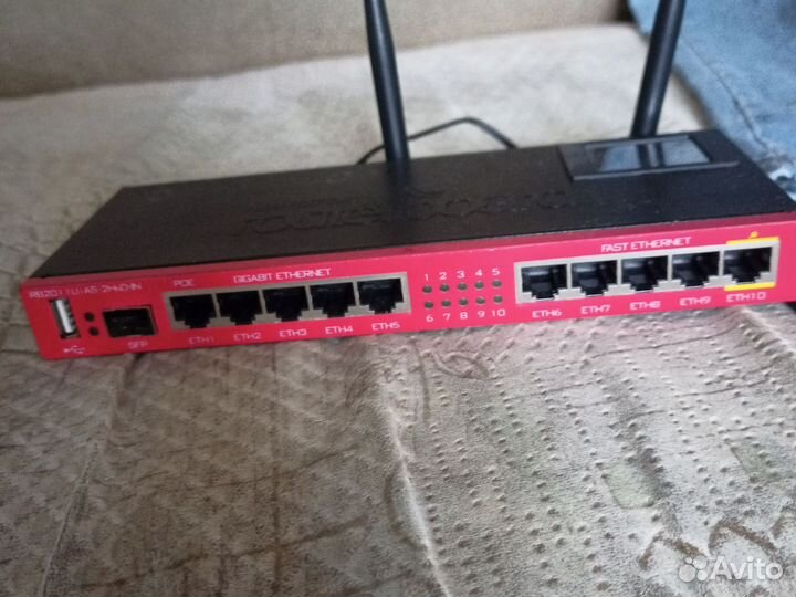 Wifi роутер mikrotik RB2011UiAS-2hnD- IN