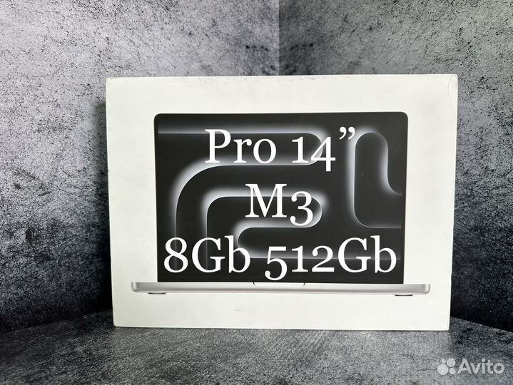 Apple MacBook Pro 14 M3 8Gb 512GB (MTL73, MR7J3)