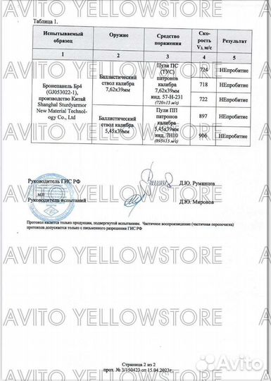 Бронезащита Индивидуальная бр5