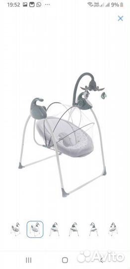 Электрокачели pituso carino