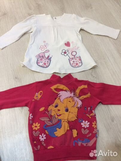 Вещи пакетом на девочку 3-4 года, размер 98-104